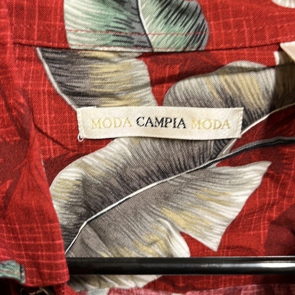 MEN’S short sleeve button down Hawaiian shirt - Picture 3 of 4